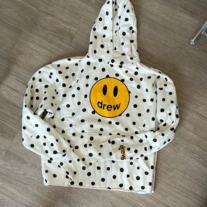 Drew House Mascot Deconstructed Hoodie Polka Dot size M
